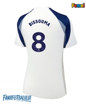 Tottenham Hotspur Yves Bissouma #8 Tricou Fotbal Replică 2025-26 Femei Acasa